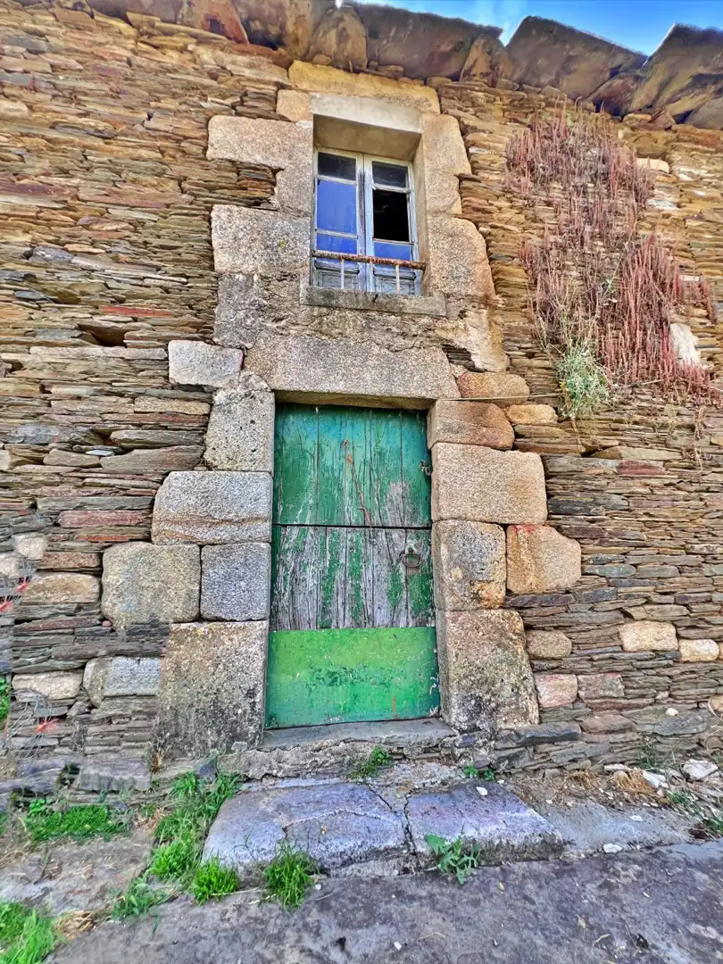 Exterior view of Houses for sale in Lugo  with Private garden