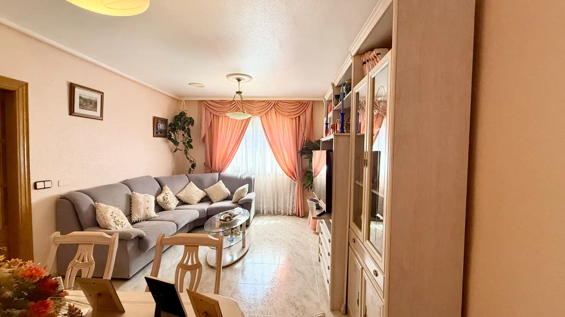 Sala de estar de Casa o chalet en venta en Roquetas de Mar con Terraza y Amueblado