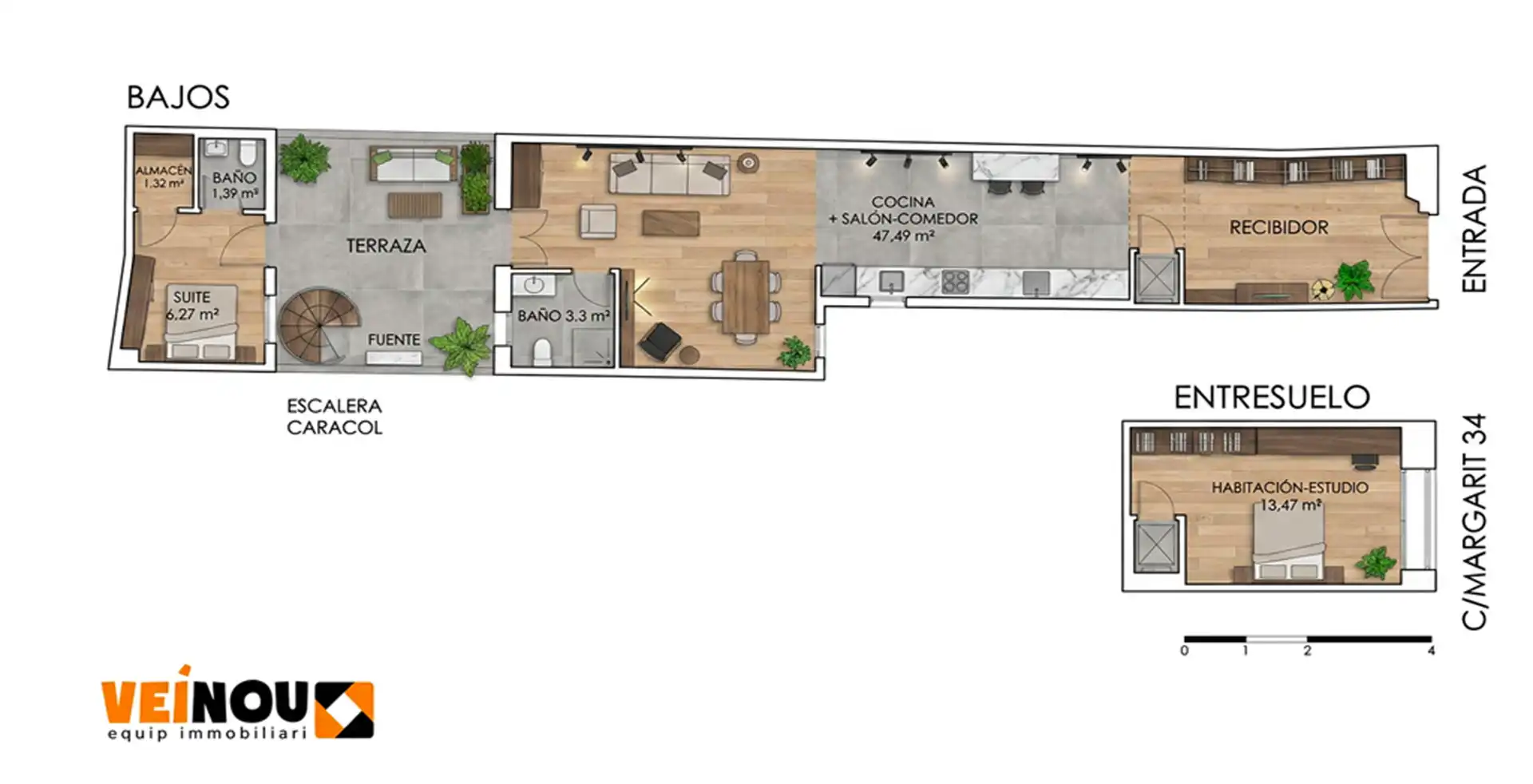 Dúplex en venda a Carrer de Margarit, imagen 42
