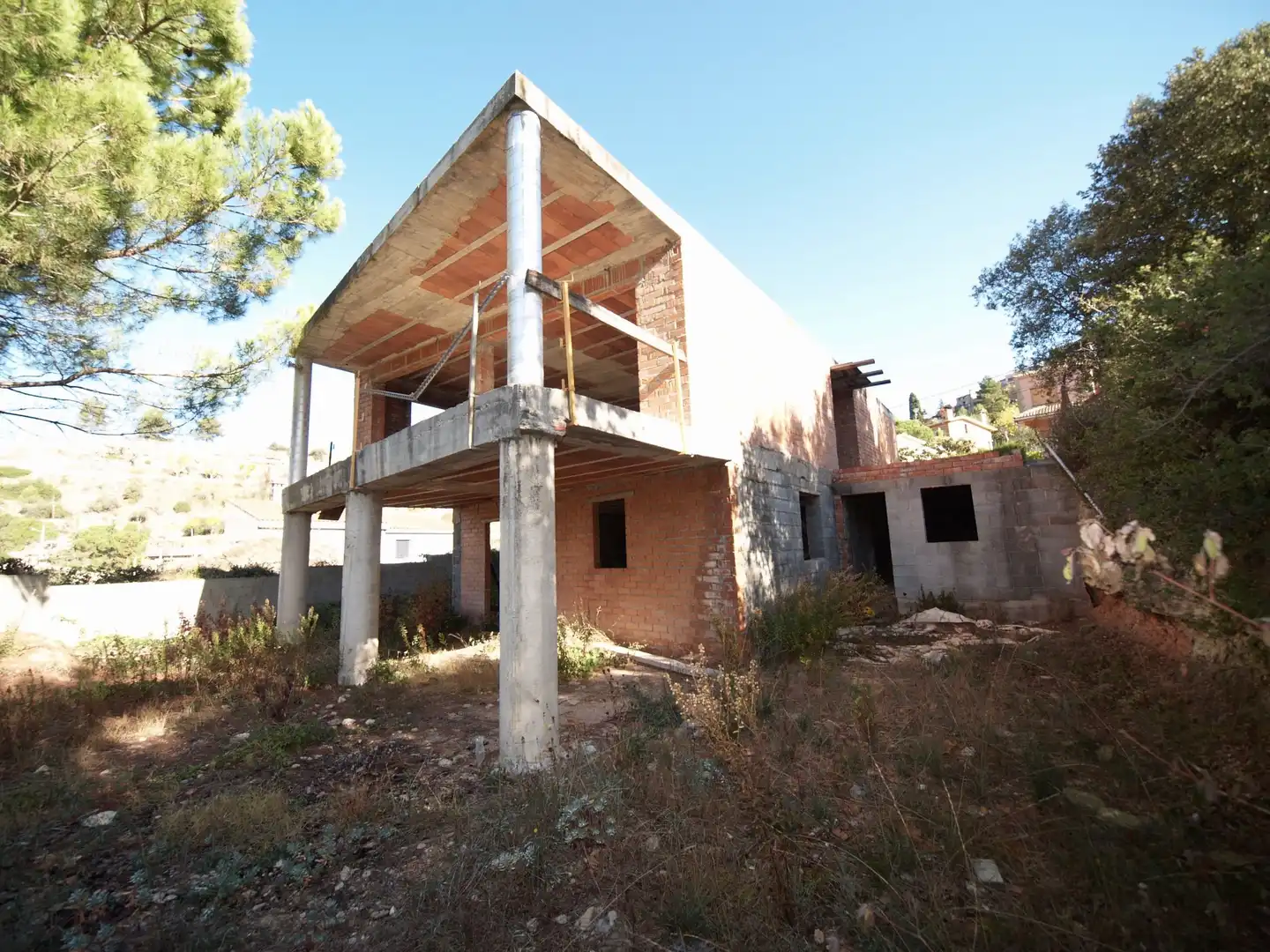 Vista exterior de Casa o xalet en venda en Talamanca amb Jardí privat, Terrassa i Balcó