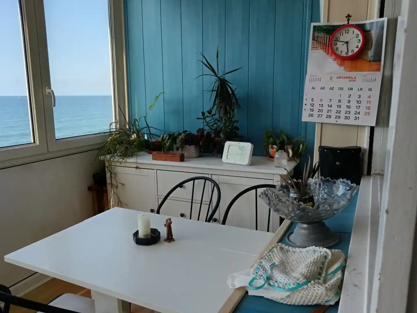 Menjador de Apartament en venda en Zarautz amb Balcó