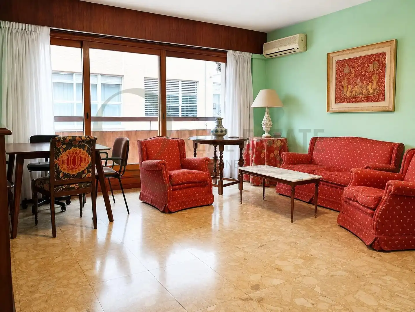 Sala de estar de Piso en venta en Alicante / Alacant con Aire acondicionado y Balcón
