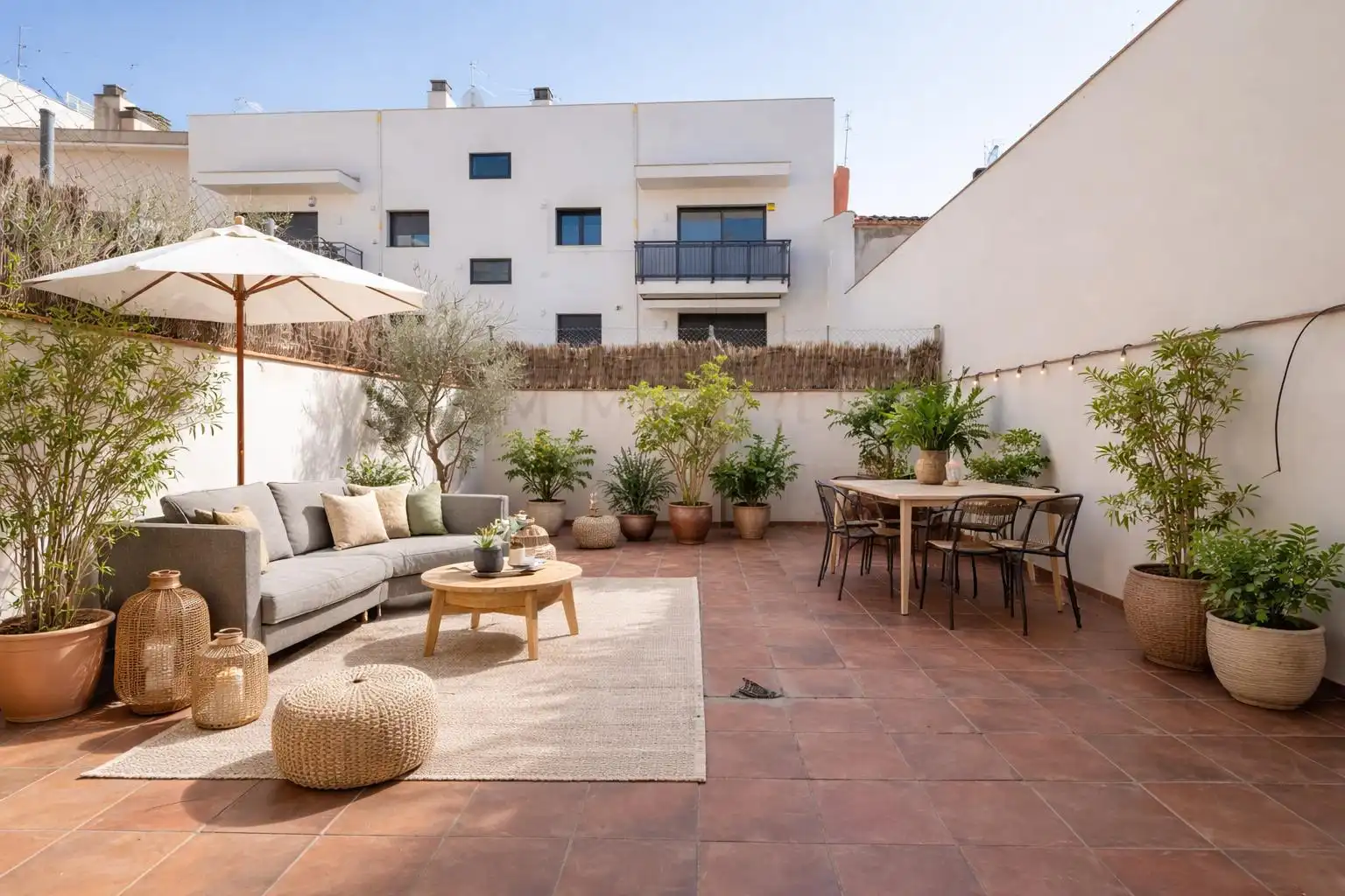 Terraza de Casa adosada en venta en Sabadell con Aire acondicionado, Calefacción y Parquet