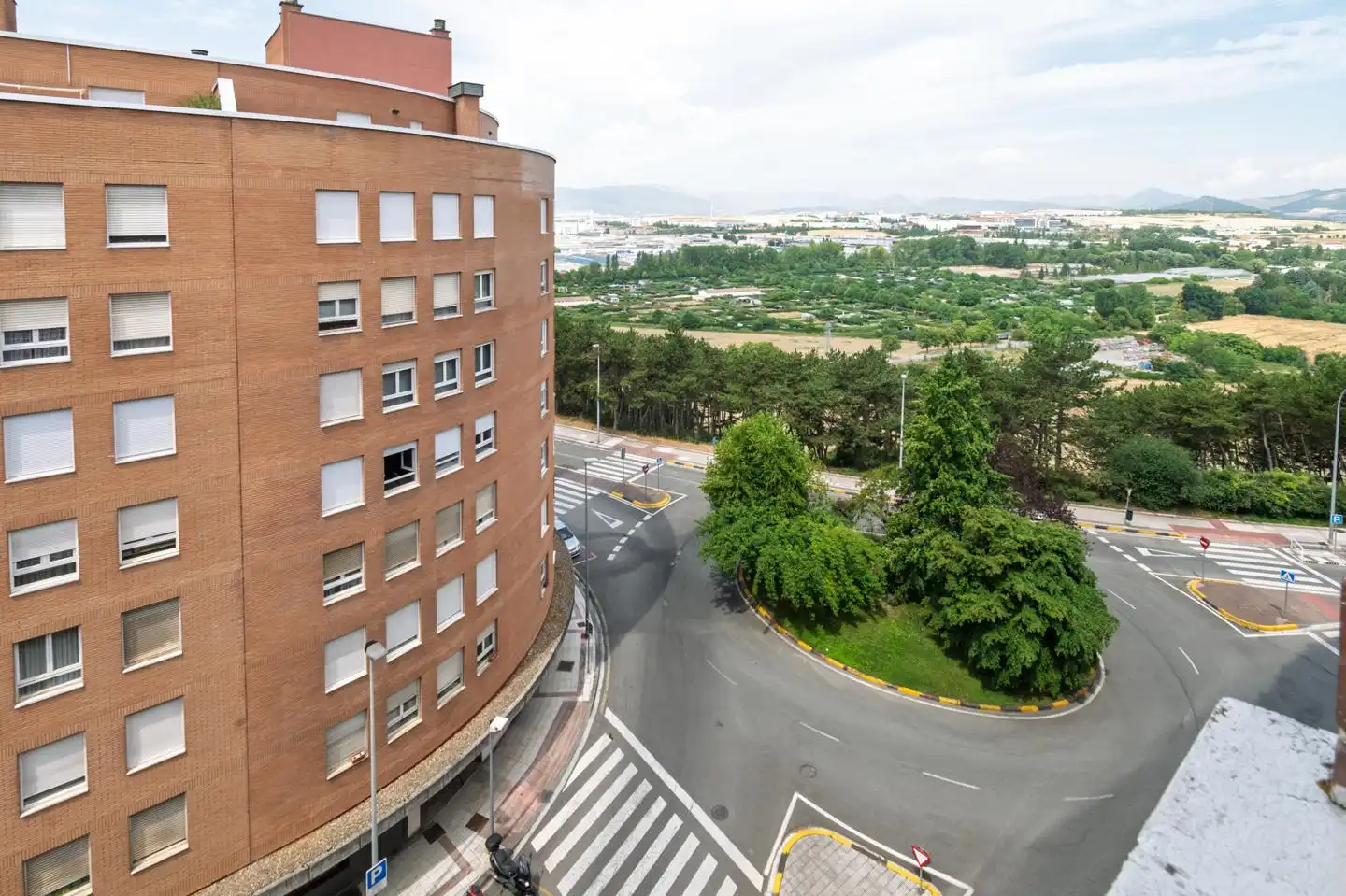 Vista exterior de Pis en venda en  Pamplona / Iruña amb Calefacció i Moblat