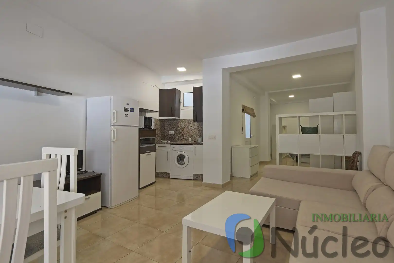 Sala de estar de Loft de alquiler en Badajoz Capital con Aire acondicionado, Calefacción y Terraza