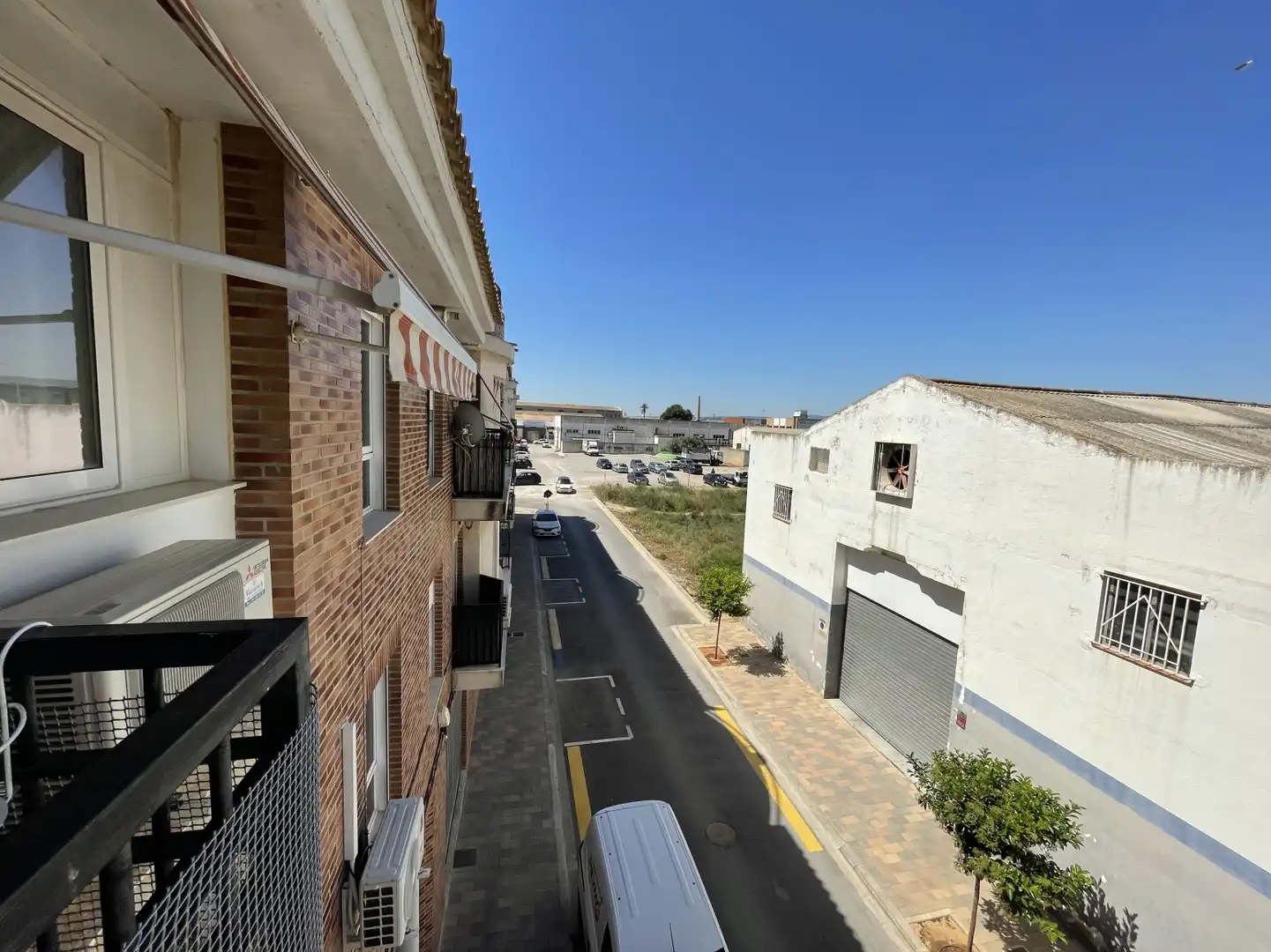 Vista exterior de Piso de alquiler en Beniparrell con Aire acondicionado, Parquet y Terraza