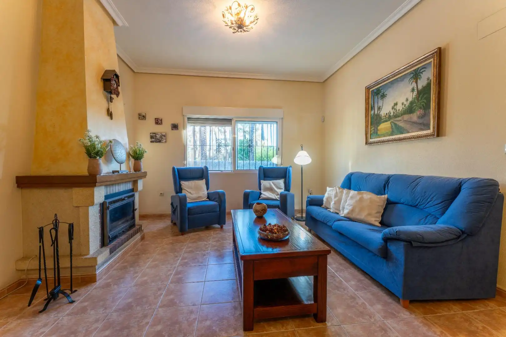Sala de estar de Casa o chalet en venta en Elche / Elx con Aire acondicionado, Jardín privado y Terraza