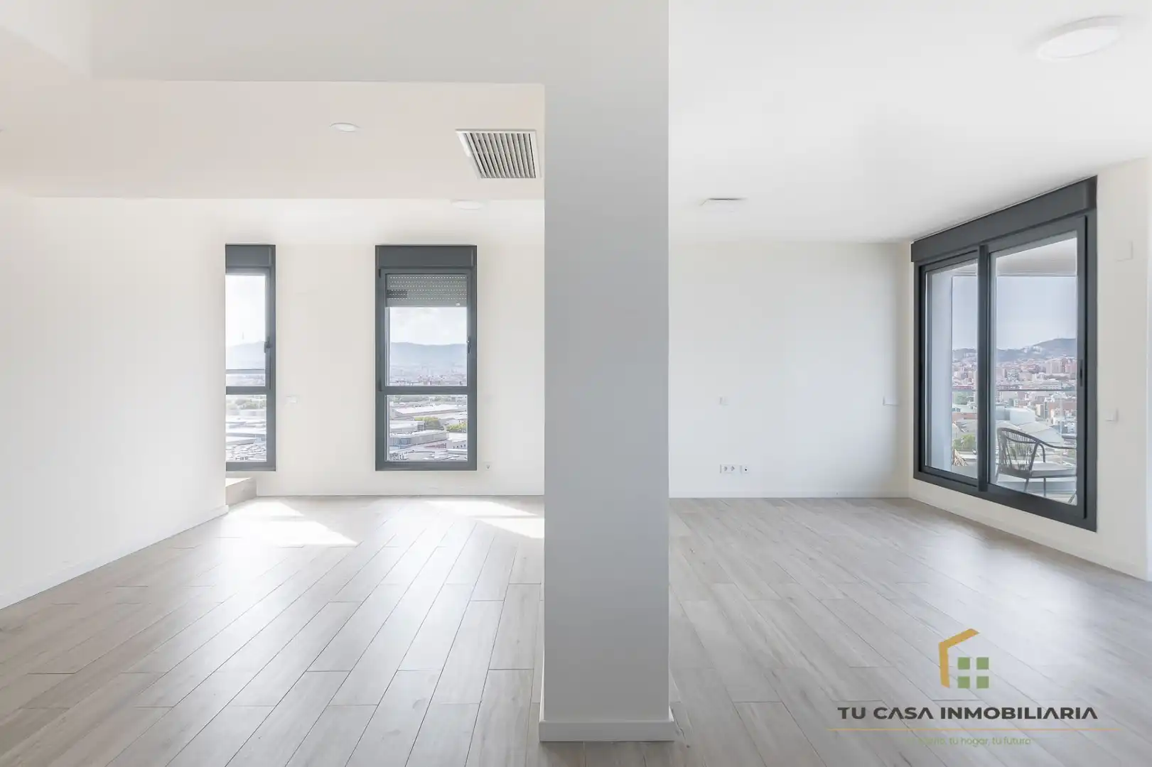 Living room of Attic for sale in Badalona  with Air Conditioner, Heating and Terrace
