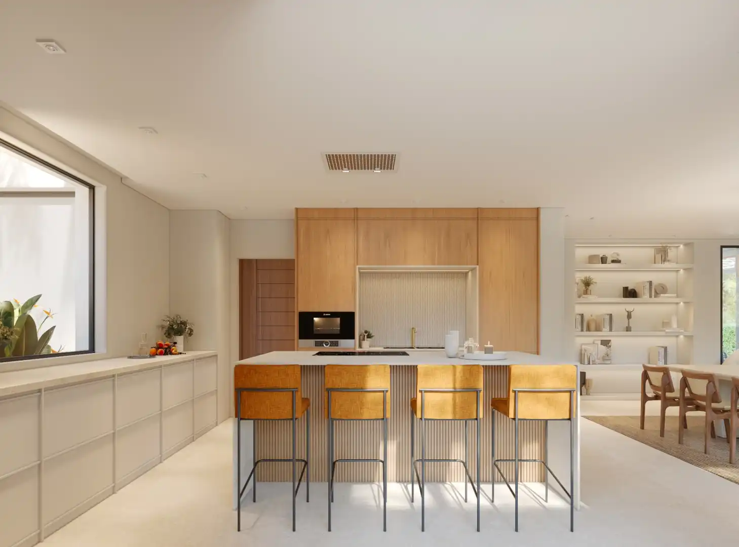 Cocina de Casa o chalet en venta en Jávea / Xàbia con Aire acondicionado, Calefacción y Jardín privado