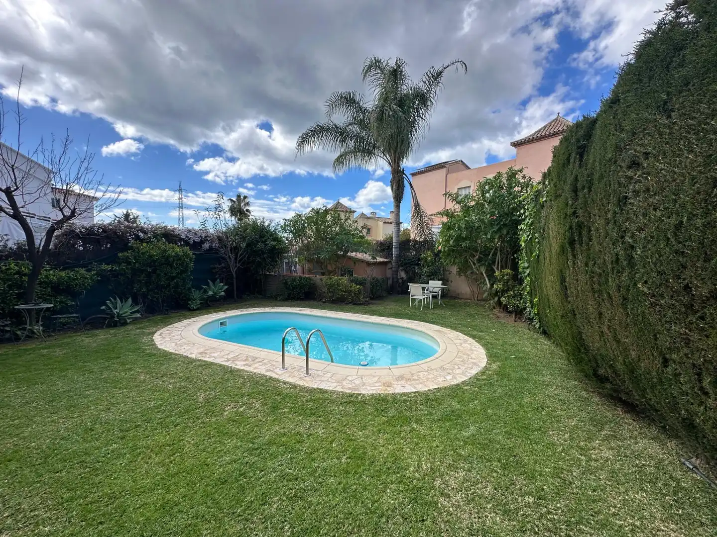 Swimming pool of Houses for sale in Marbella  with Private garden, Terrace and Community pool