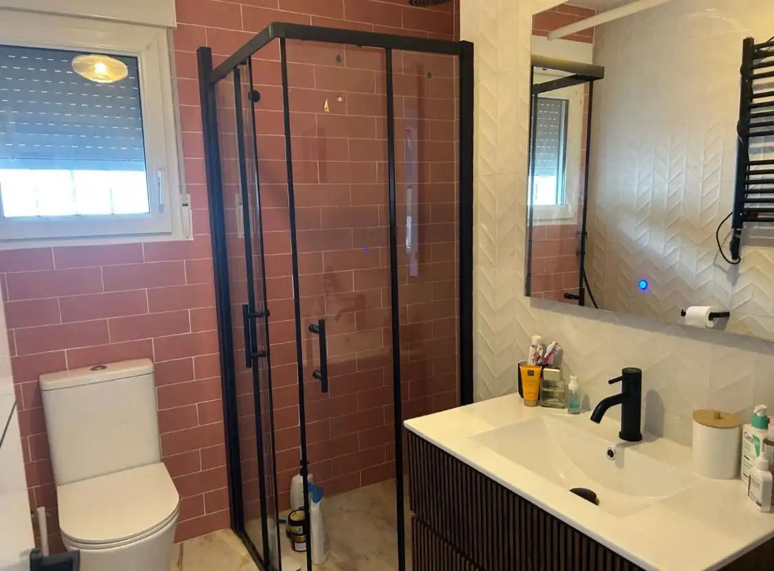 Bathroom of Houses for sale in Dénia  with Air Conditioner, Private garden and Terrace