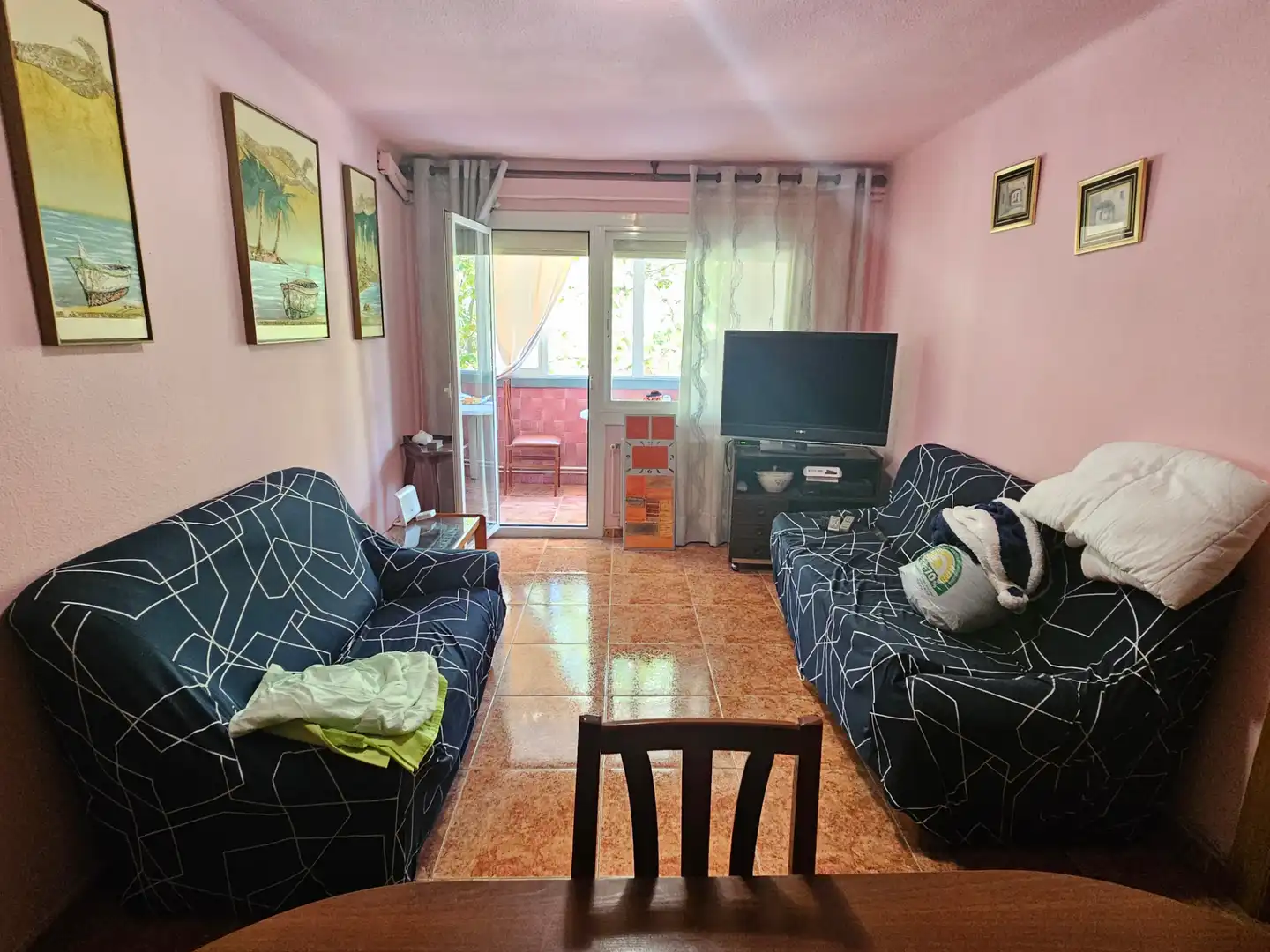 Living room of Flat for sale in Sabadell  with Heating, Oven and Balcony