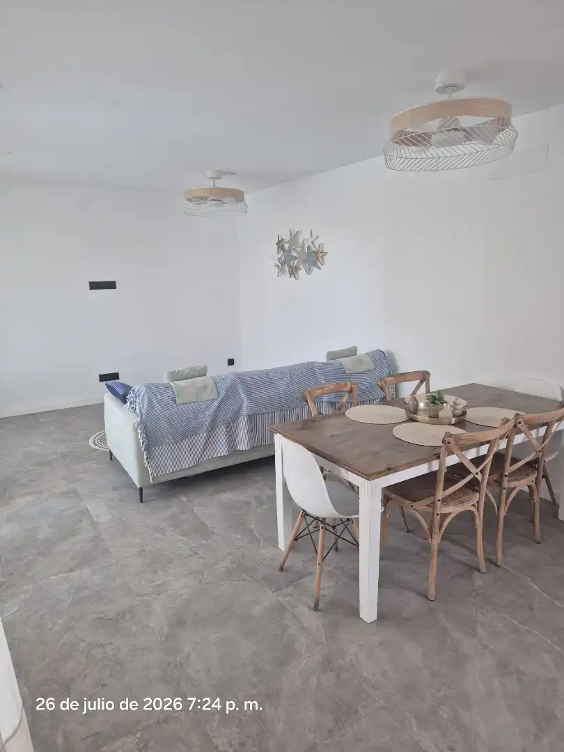 Living room of Houses for rent in Benicarló  with Air Conditioner, Terrace and Swimming Pool
