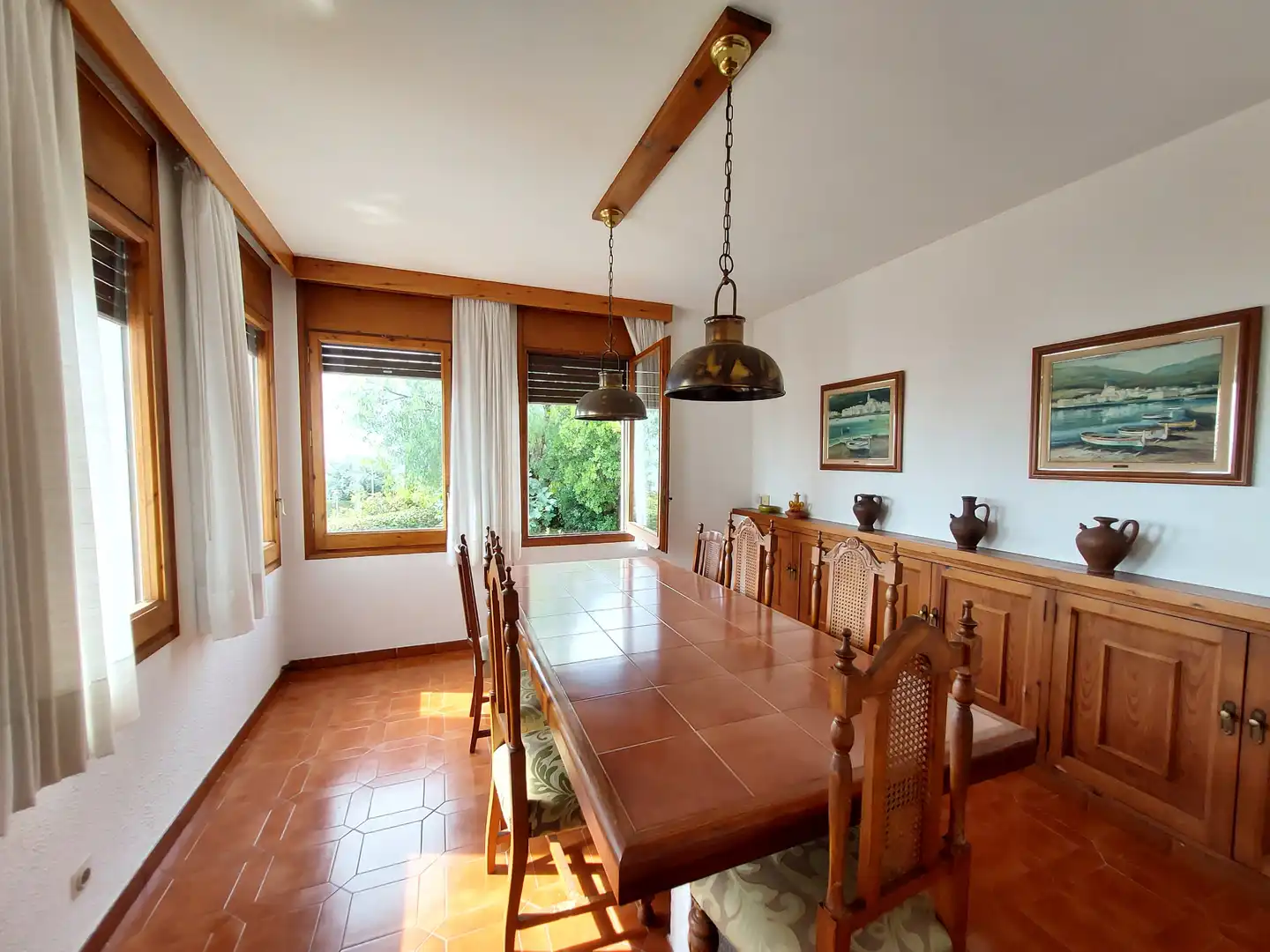Dining room of Houses for sale in El Vendrell  with Private garden, Terrace and Storage room