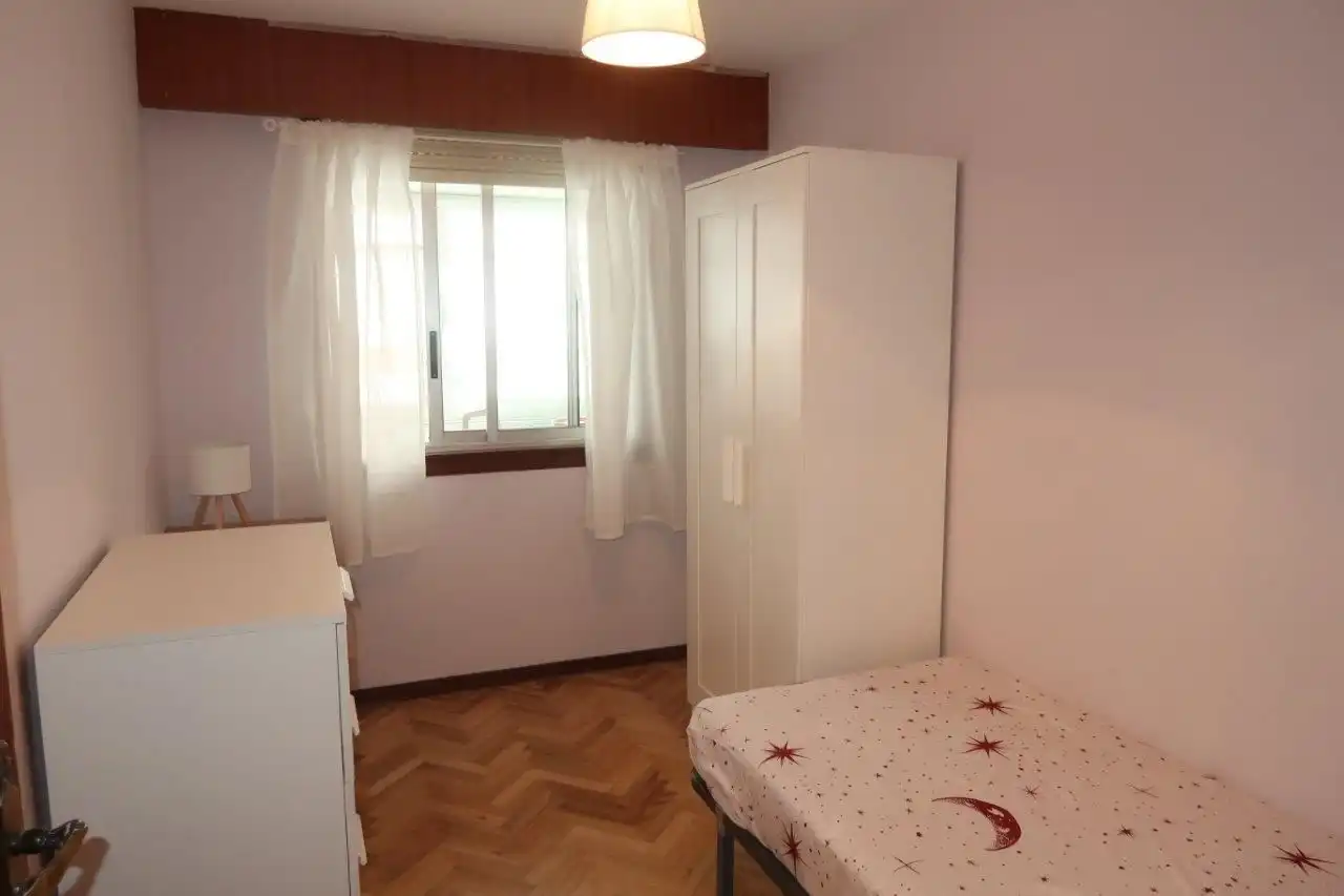 Bedroom of Flat for rent in A Coruña Capital   with Heating and Furnished