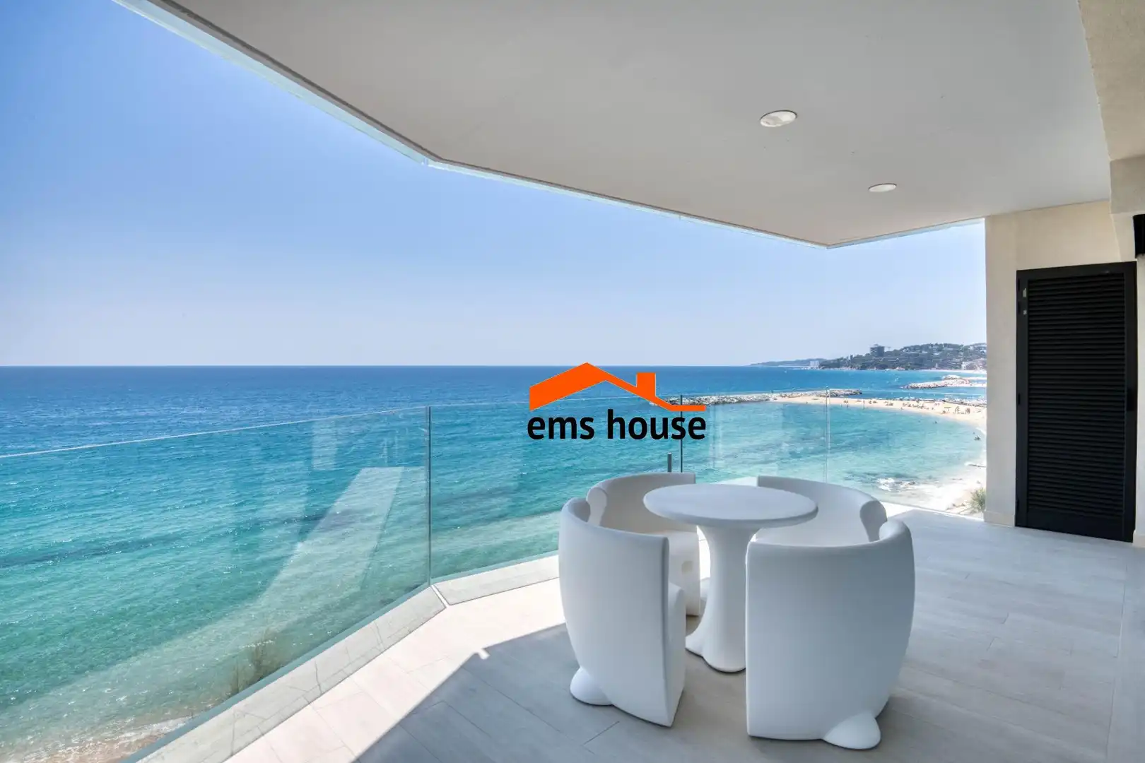 Terraza de Apartamento en venta en Calonge i Sant Antoni con Aire acondicionado, Calefacción y Jardín privado