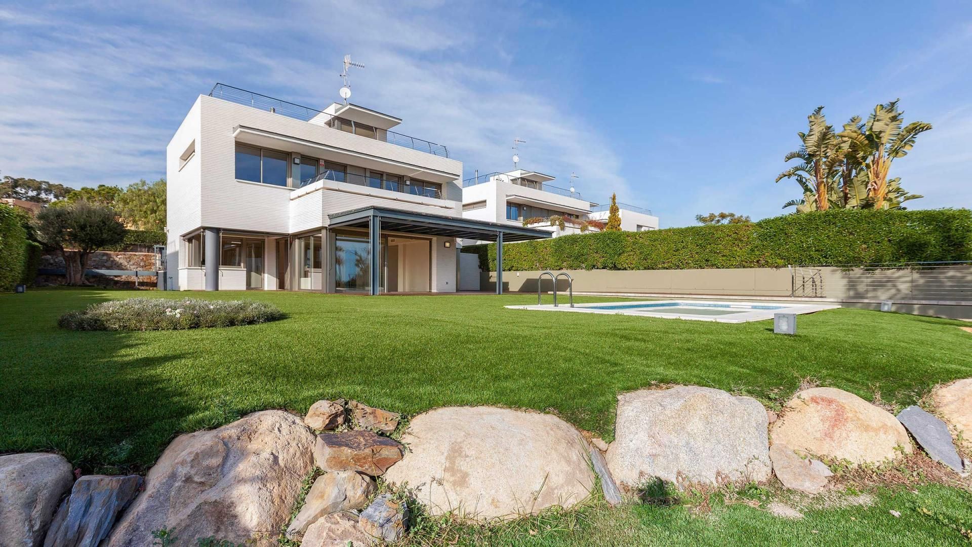 Jardín de Casa o chalet en venta en Sant Vicenç de Montalt con Aire acondicionado, Calefacción y Jardín privado