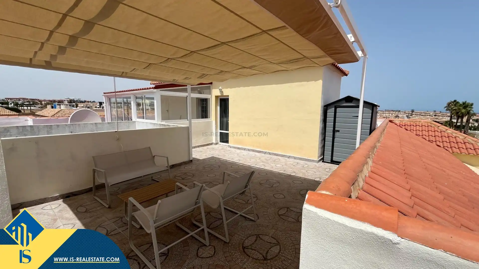 Terrace of Flat for rent in Orihuela  with Air Conditioner, Terrace and Furnished