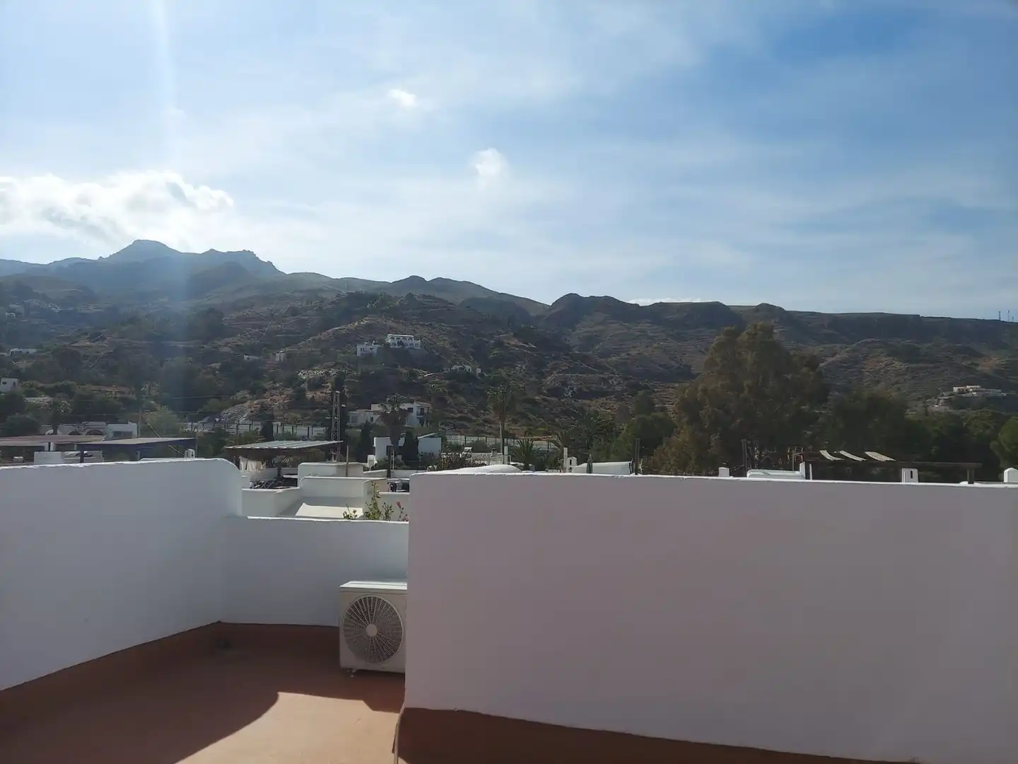 Vista exterior de Casa adosada en venta en Mojácar con Aire acondicionado, Terraza y Trastero