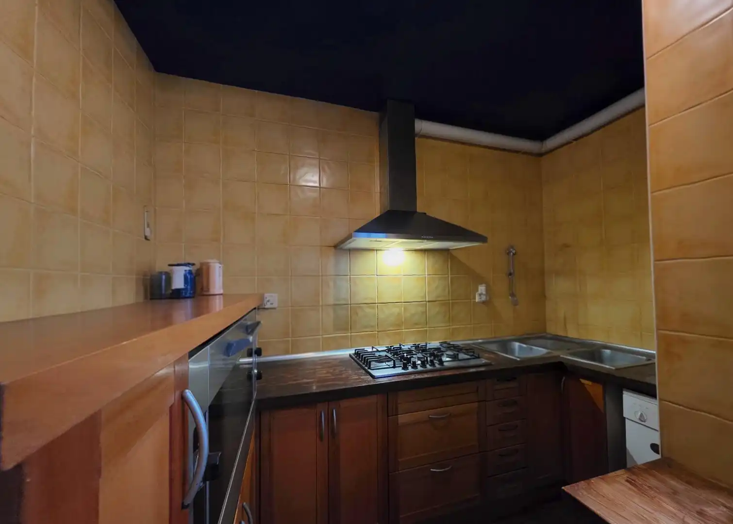Küche von Country house zum Verkauf in Sitges mit Klimaanlage, Heizung und Terrasse