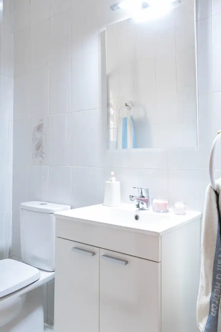 Baño de Casa o chalet en venta en Abrera con Calefacción, Jardín privado y Trastero