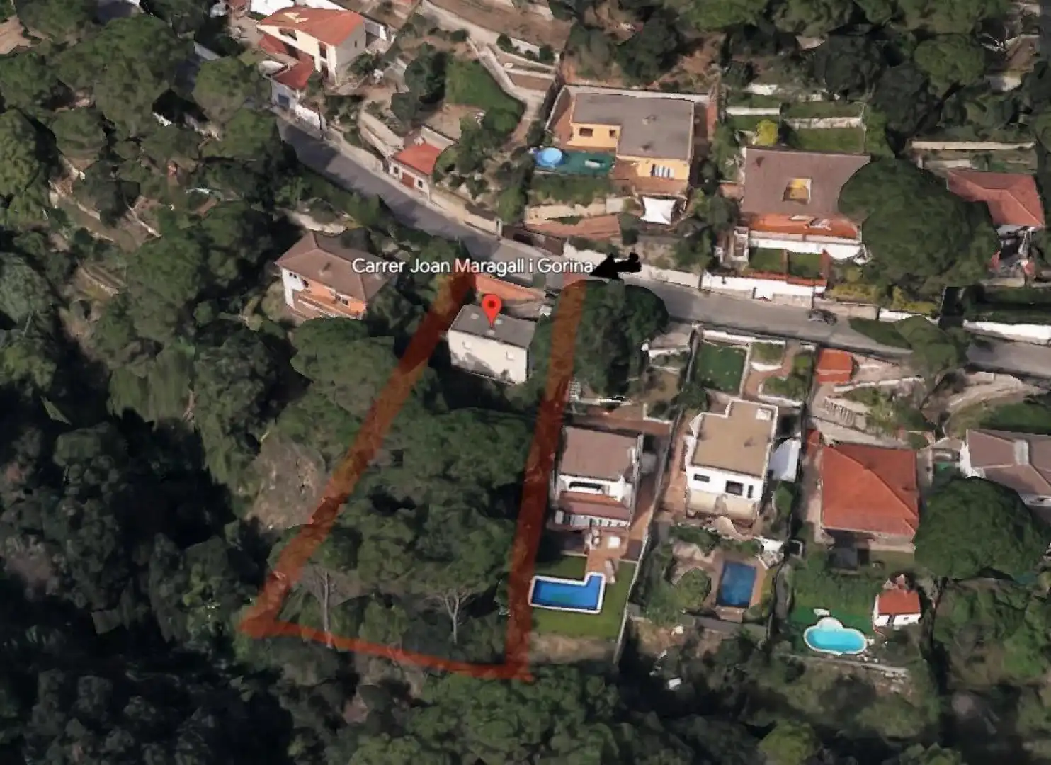 Vista exterior de Casa o chalet en venta en Argentona