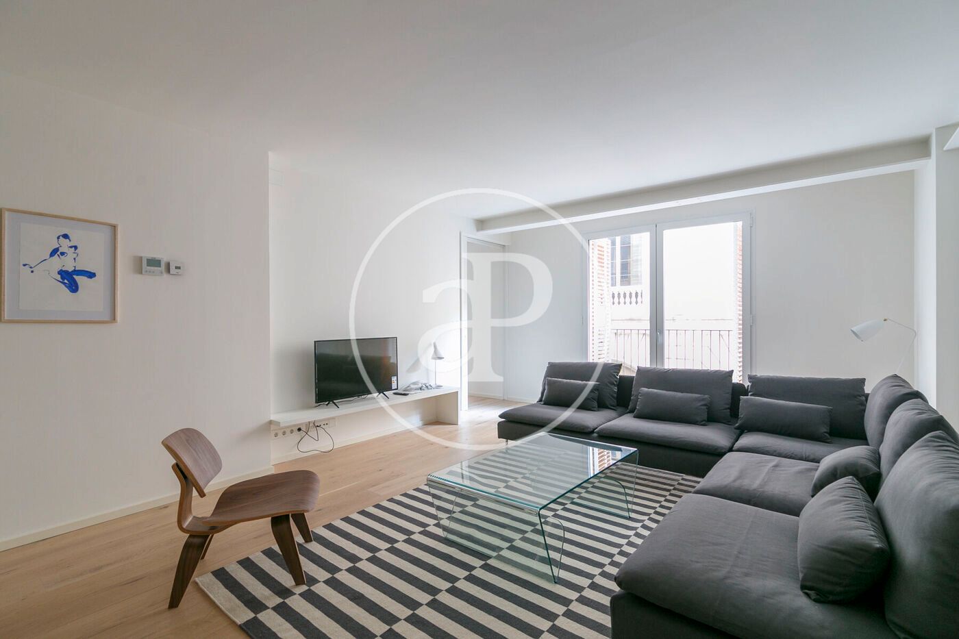 Sala d'estar de Pis en venda en  Barcelona Capital amb Aire condicionat, Calefacció i Traster