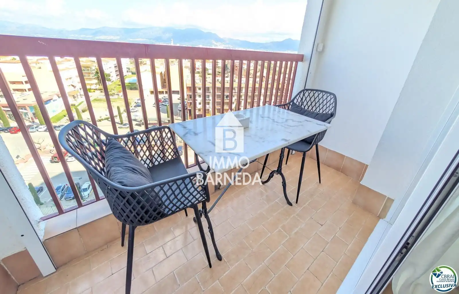 Terrasse von Wohnung zum Verkauf in Empuriabrava mit Heizung, Terrasse und Möbliert