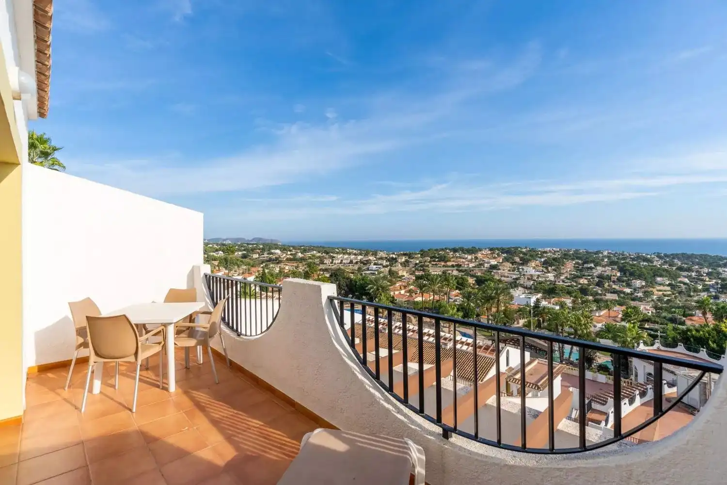 Terrassa de Casa o xalet en venda en Calpe / Calp amb Aire condicionat, Jardí privat i Terrassa