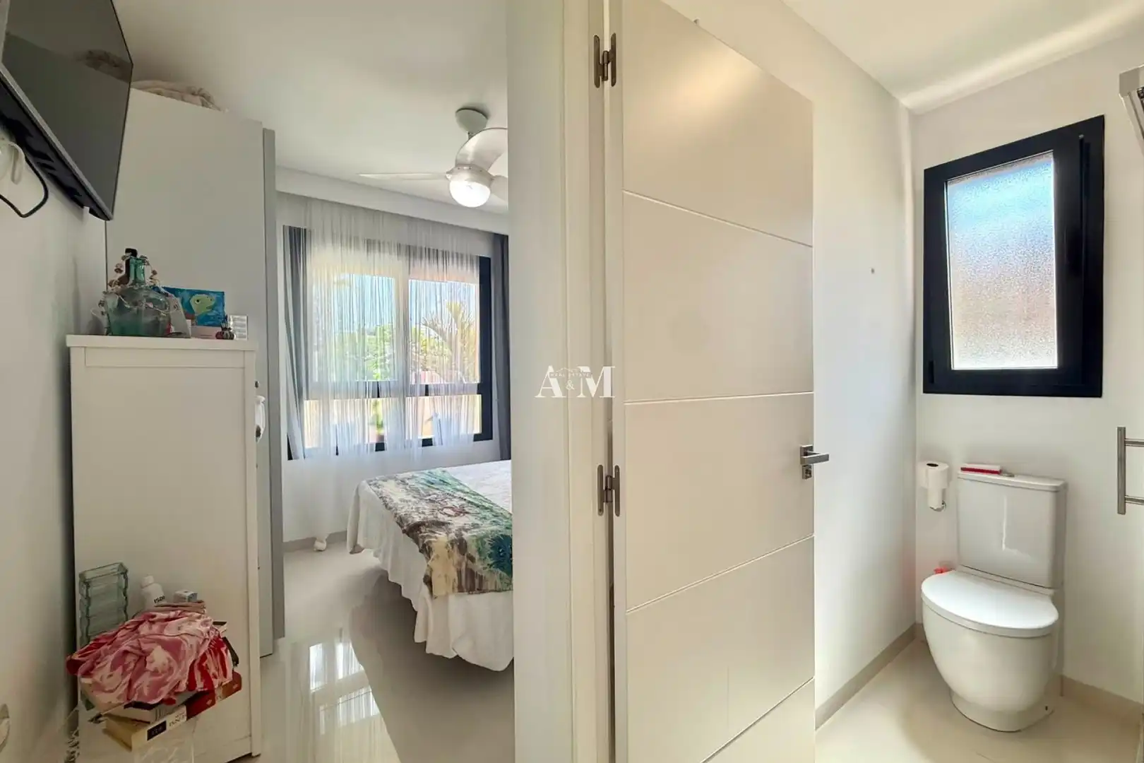 Bedroom of Flat for rent in Pilar de la Horadada  with Heating, Private garden and Terrace