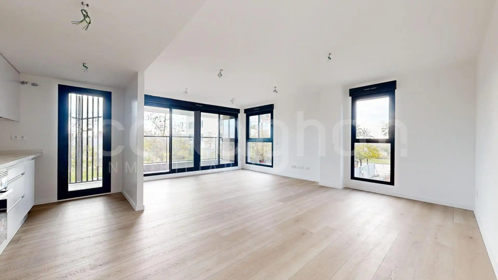 Wohnzimmer von Wohnung zum Verkauf in  Valencia Capital mit Klimaanlage, Terrasse und Abstellraum