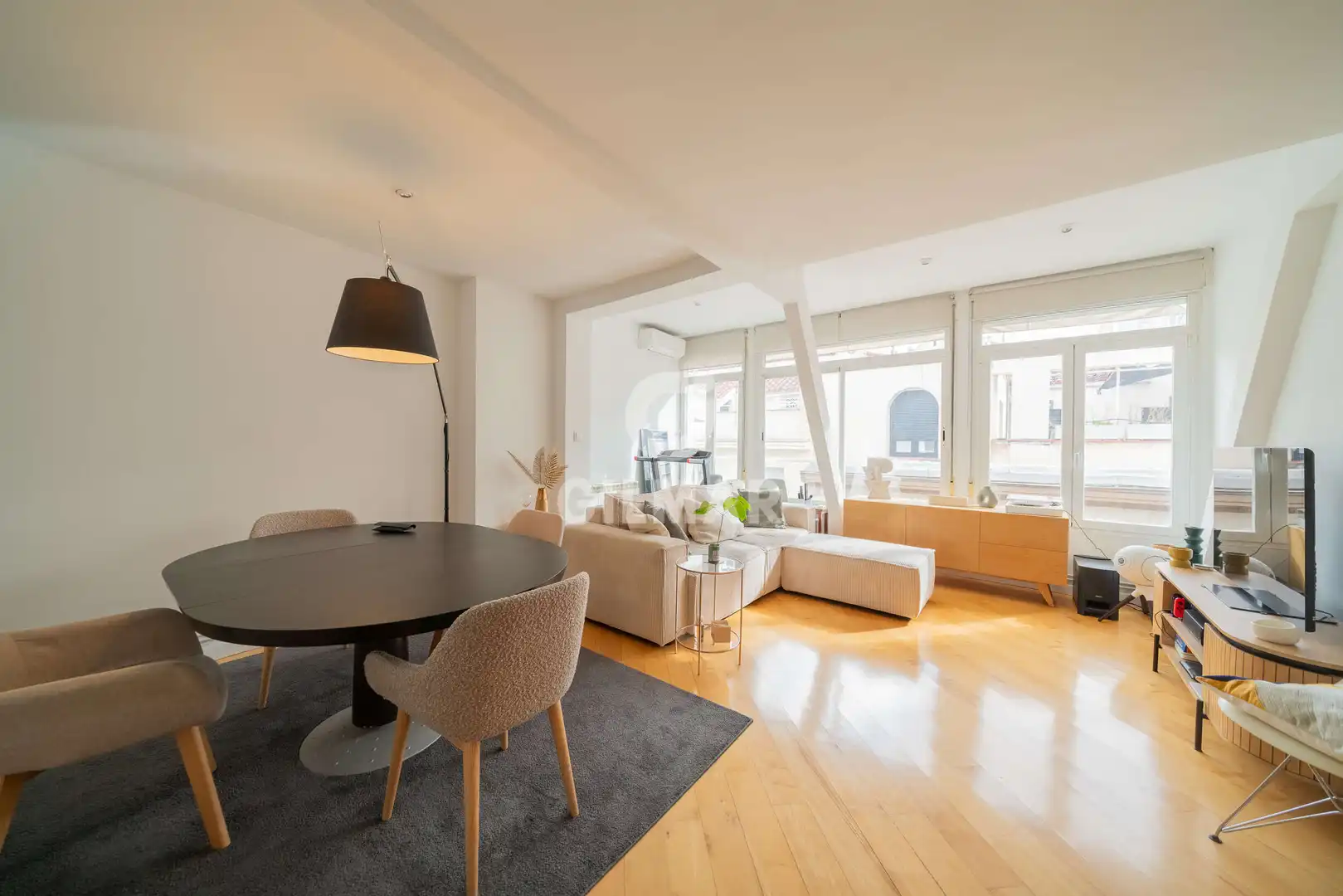 Sala d'estar de Àtic en venda en Madrid amb Calefacció