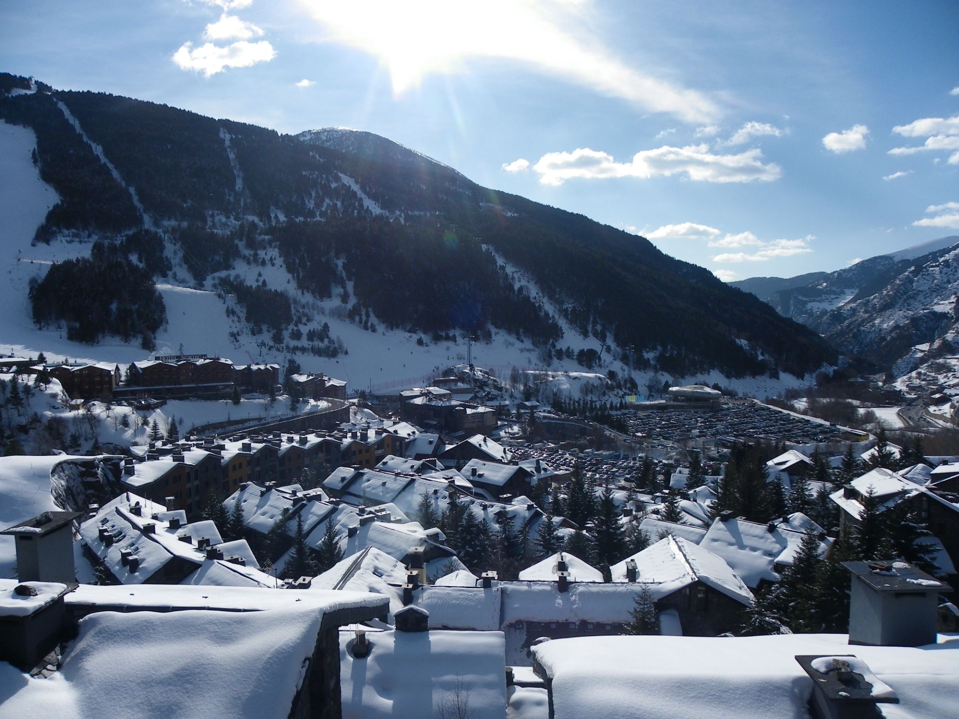 Vista exterior de Apartament en venda en Canillo amb Calefacció, Parquet i Moblat