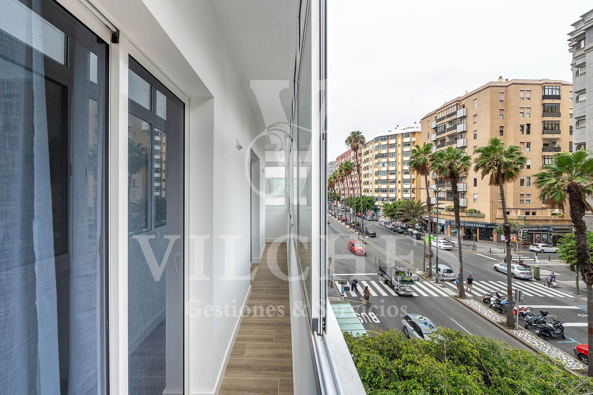 Exterior view of Flat to rent in Las Palmas de Gran Canaria  with Furnished and Balcony