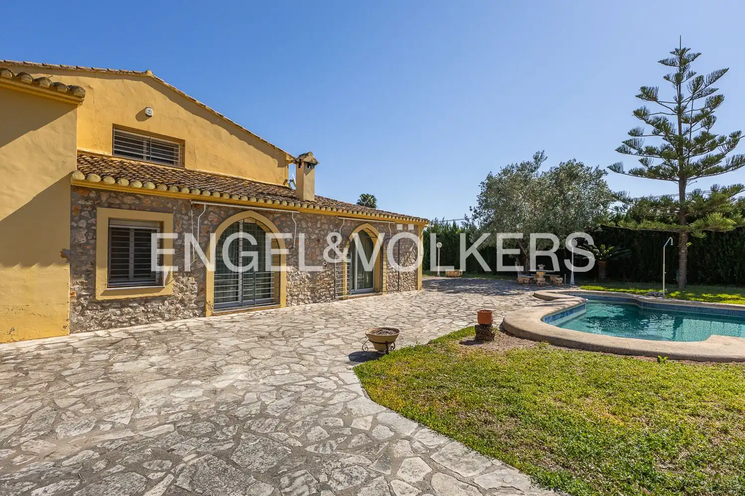 Exterior view of Houses for rent in Pedreguer  with Air Conditioner, Heating and Private garden