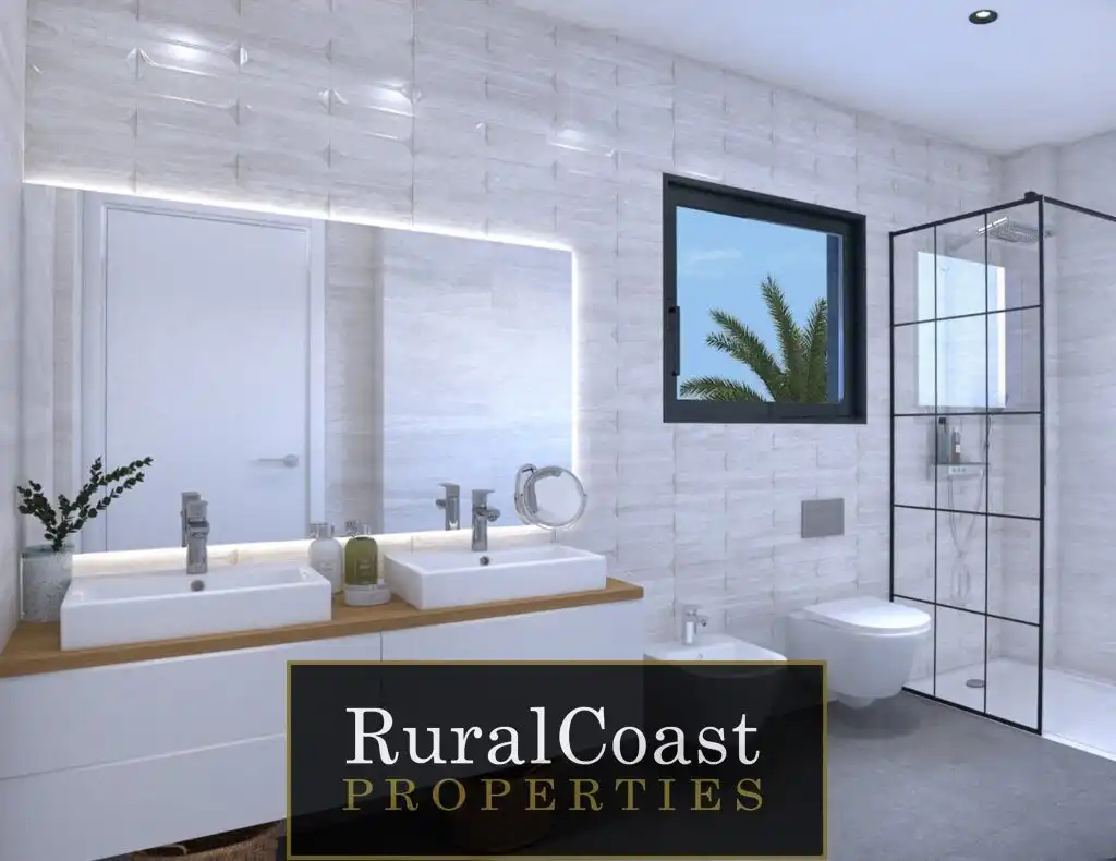 Baño de Casa o chalet en venta en Sant Joan d'Alacant con Aire acondicionado, Calefacción y Jardín privado