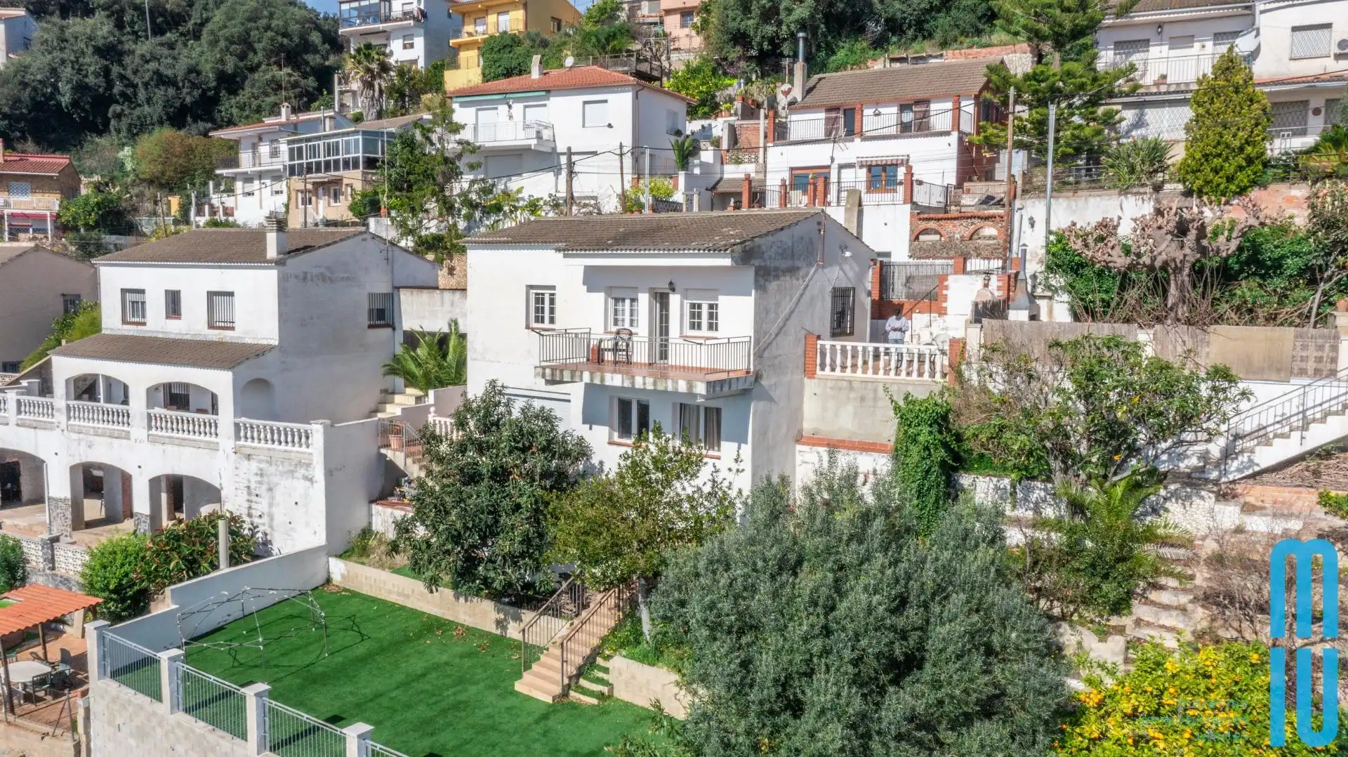 Vista exterior de Casa o chalet en venta en Pineda de Mar con Calefacción, Jardín privado y Terraza
