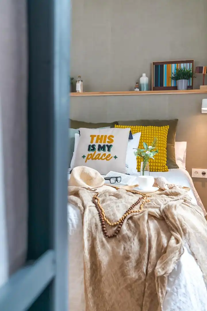 Bedroom of Apartments for sale in Madrid  with Air Conditioner and Furnished