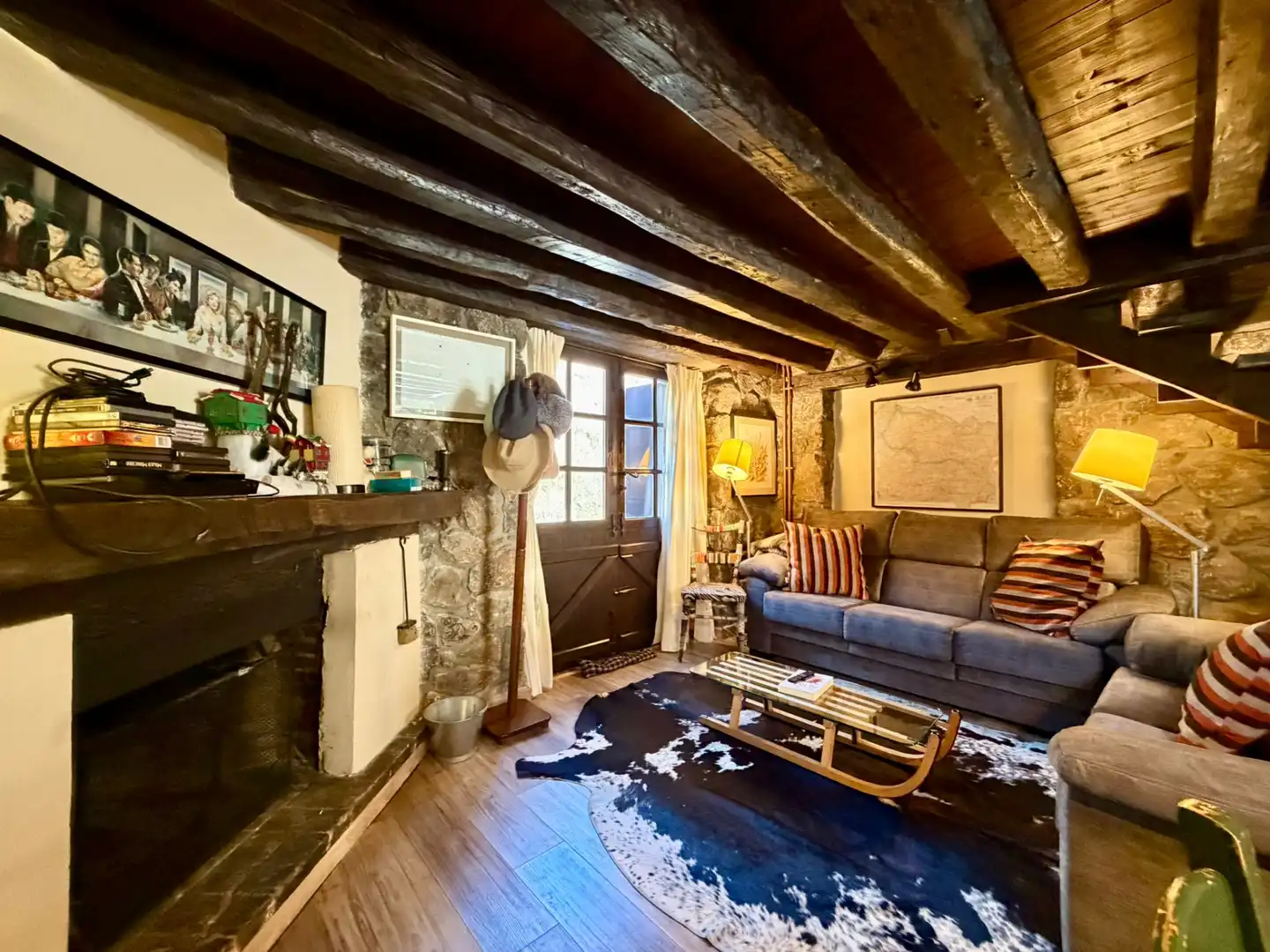 Living room of Houses for sale in Vielha e Mijaran  with Heating, Terrace and Storage room
