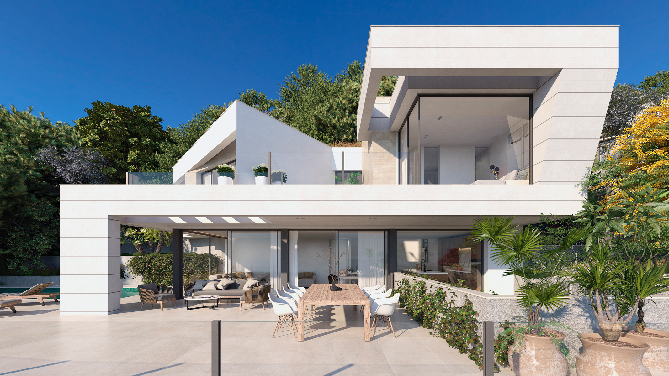 Terrace of House or chalet for sale in Málaga Capital  with Air Conditioner, Heating and Private garden