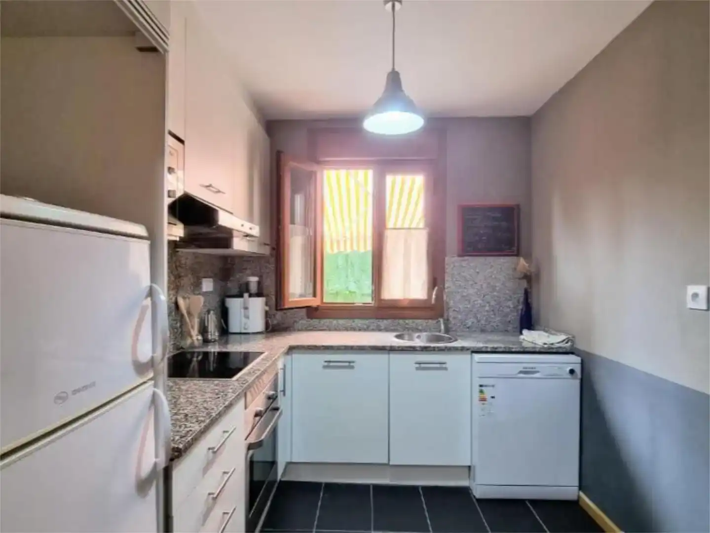 Kitchen of Flat for sale in Llanes  with Private garden, Parquet flooring and Furnished
