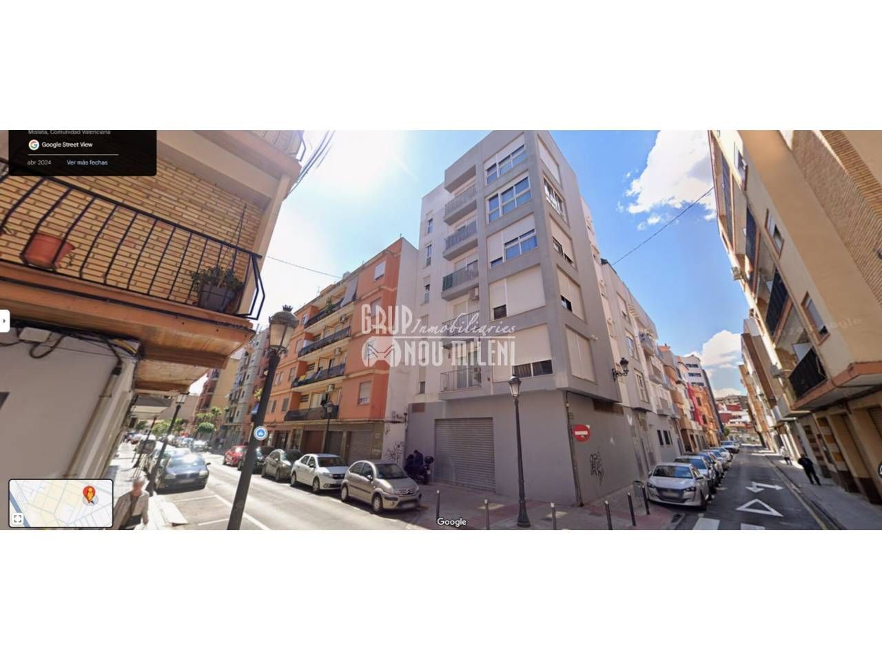 Vista exterior de Garaje en venta en Mislata