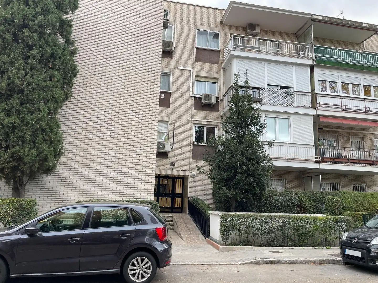 Vista exterior de Piso en venta en Madrid
