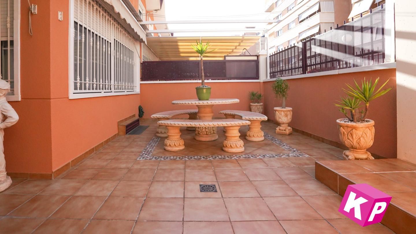 Terraza de Casa o chalet en venta en Elche / Elx con Aire acondicionado, Terraza y Piscina