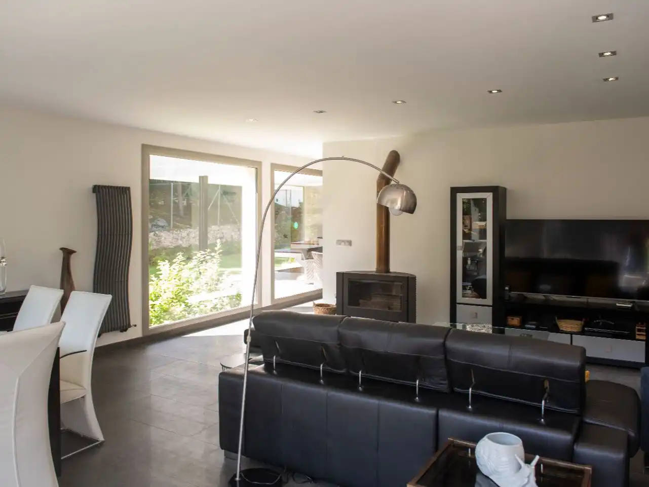 Sala de estar de Casa o chalet en venta en Riotuerto con Terraza y Balcón