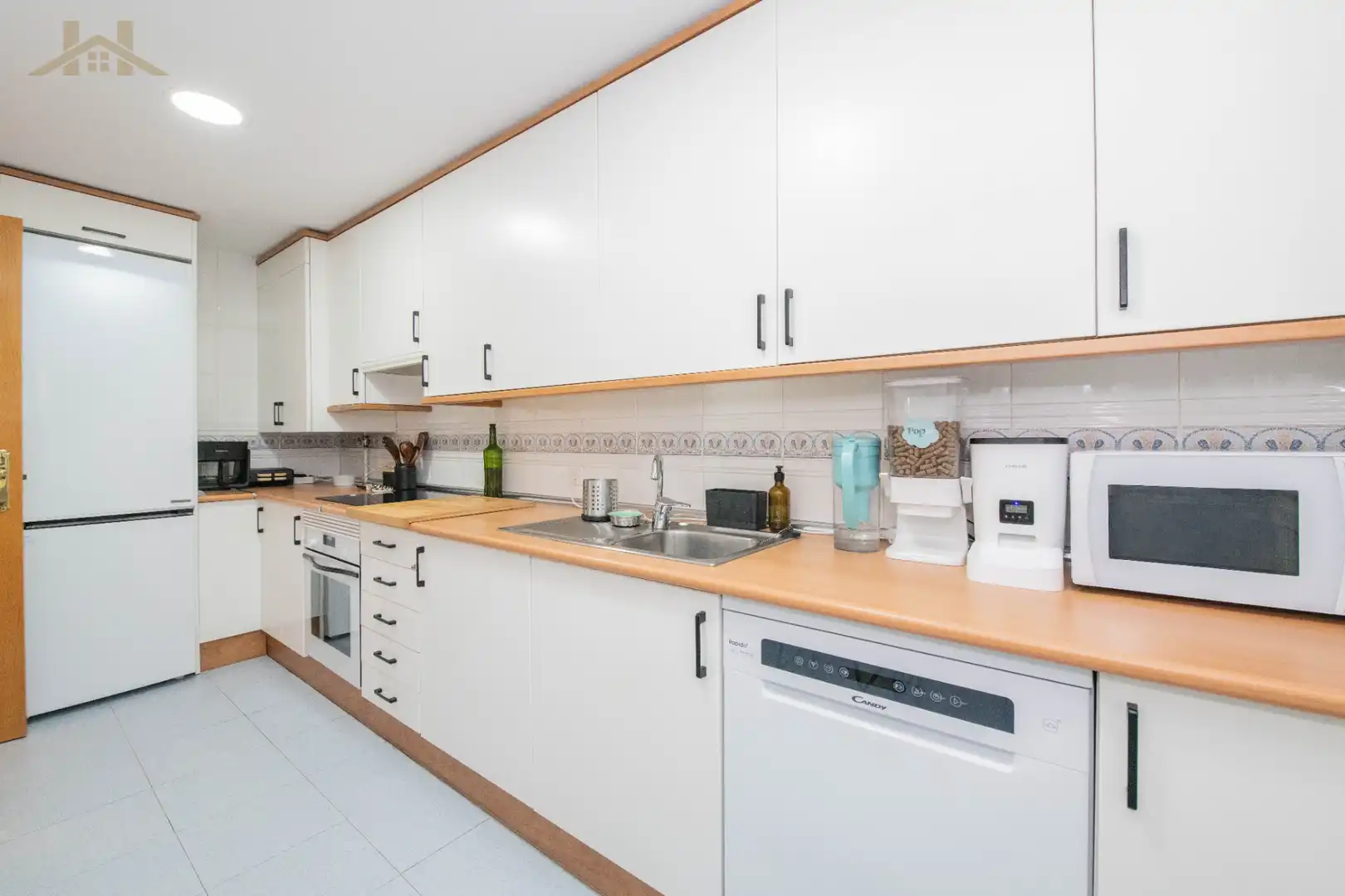Kitchen of Houses for sale in Móstoles  with Heating, Private garden and Parquet flooring