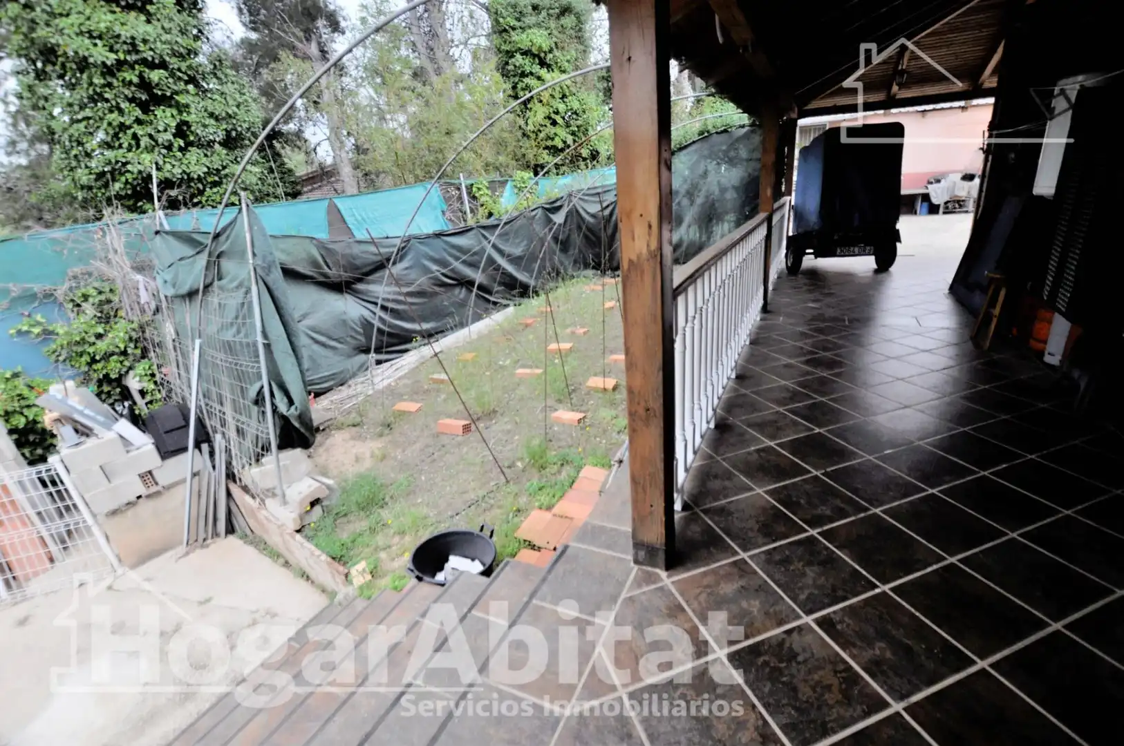 Jardín de Casa o chalet en venta en Montserrat con Aire acondicionado, Calefacción y Jardín privado