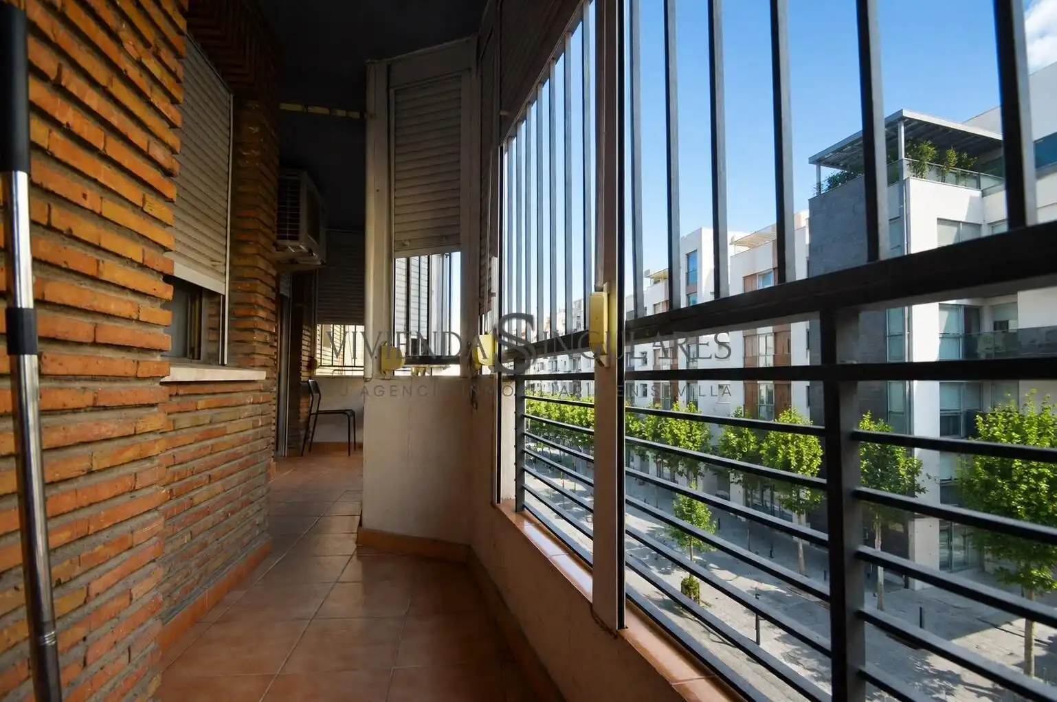 Vista exterior de Piso en venta en Sevilla con Aire acondicionado, Parquet y Terraza