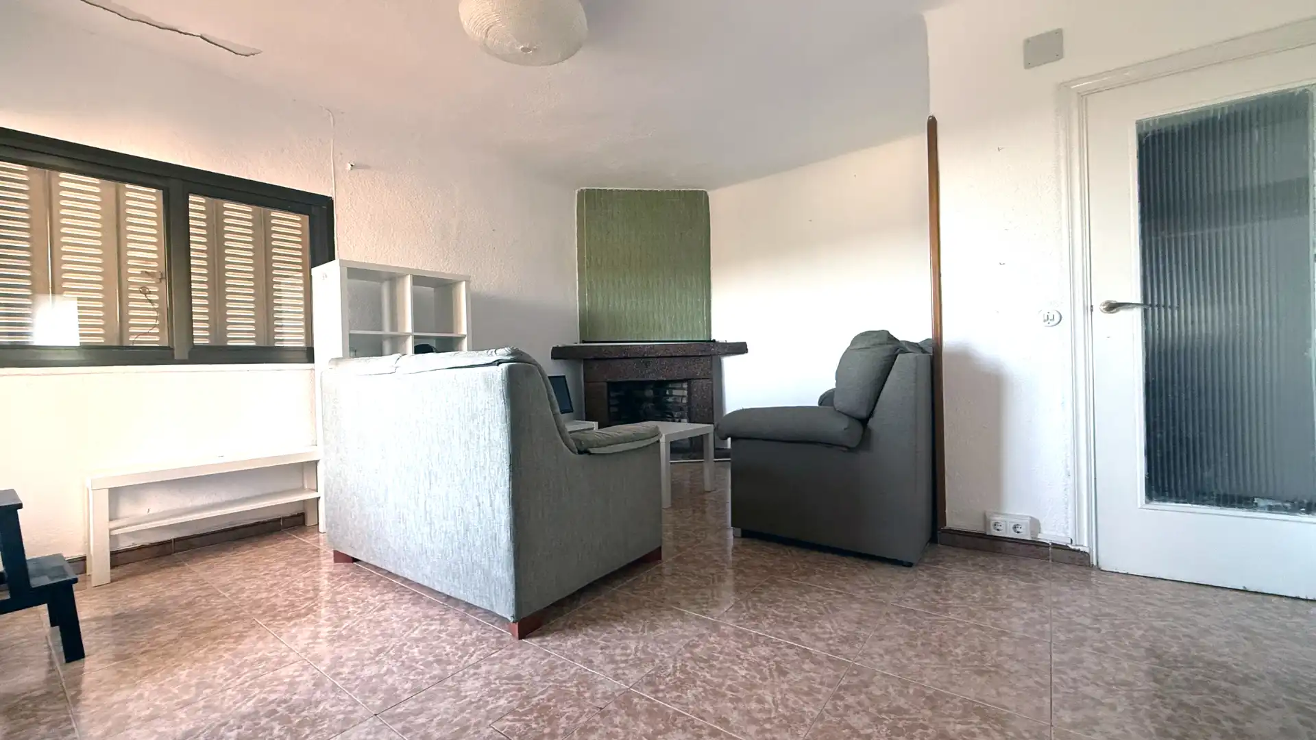 Sala de estar de Piso en venta en Aldea del Fresno con Aire acondicionado, Terraza y Amueblado