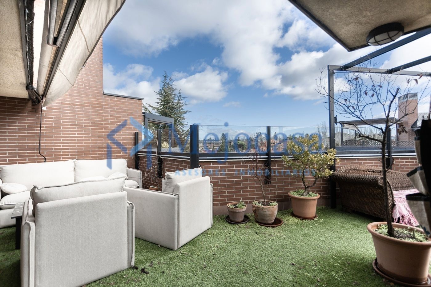 Terrassa de Àtic en venda en Majadahonda amb Aire condicionat, Calefacció i Jardí privat